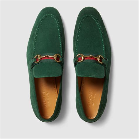 green gucci loafers men.